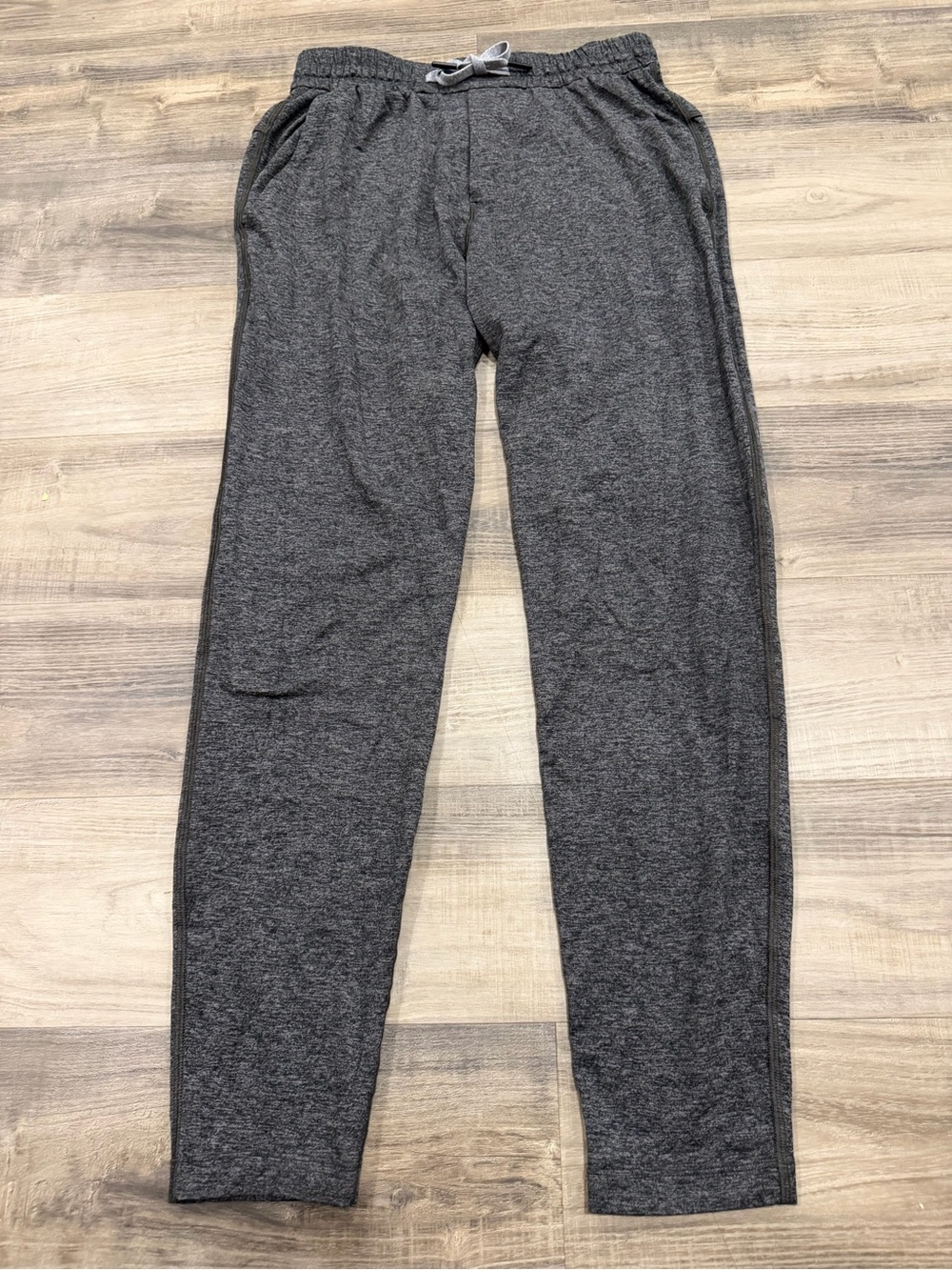 Lululemon Heathered Gray Jogger Pants XS Drawstring Pockets